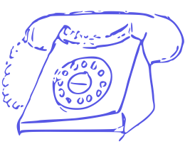 Drawing of a phone
