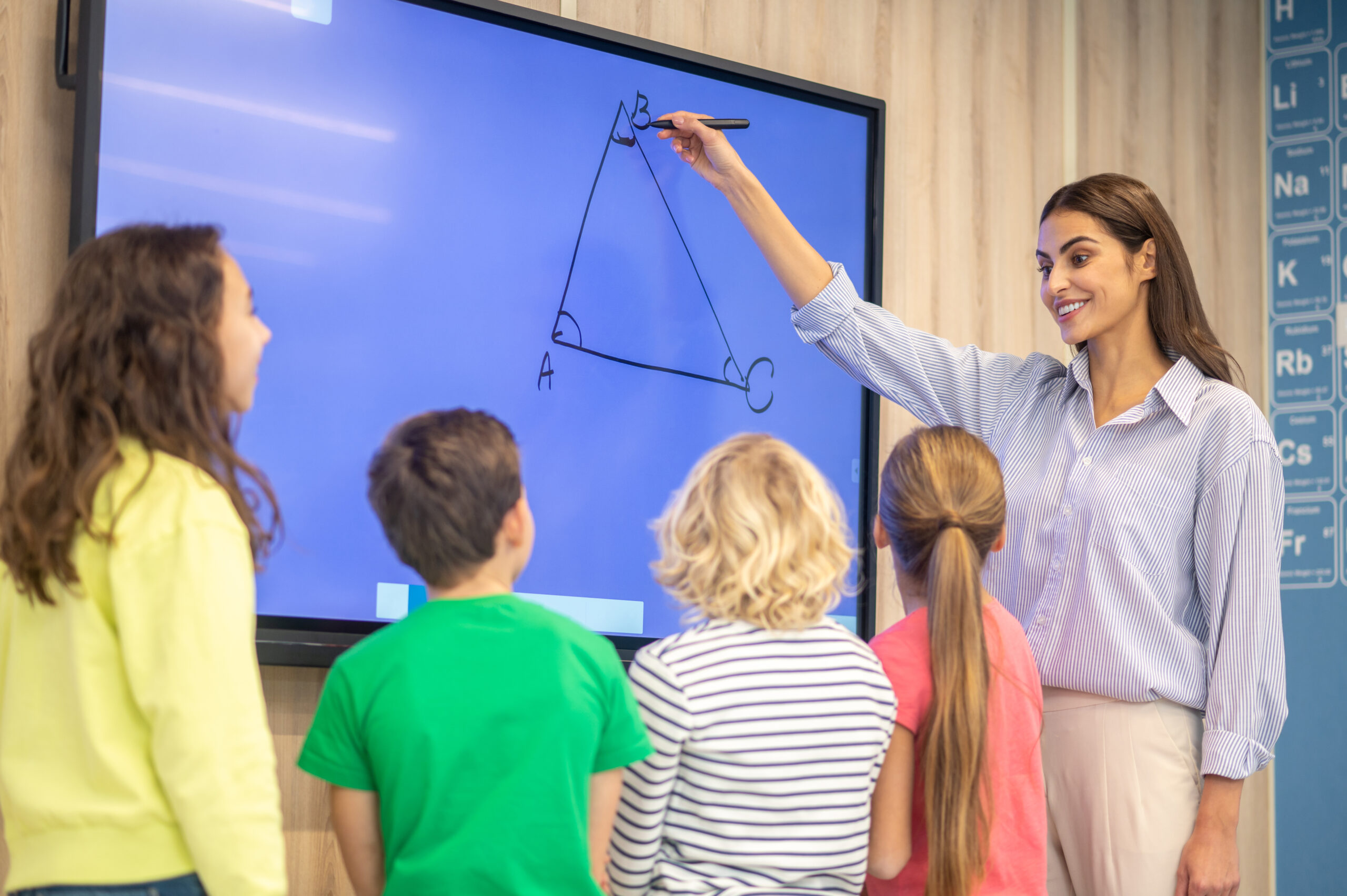 Digital whiteboard store for teachers