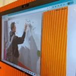 Smart technology for digital whiteboard collaboration